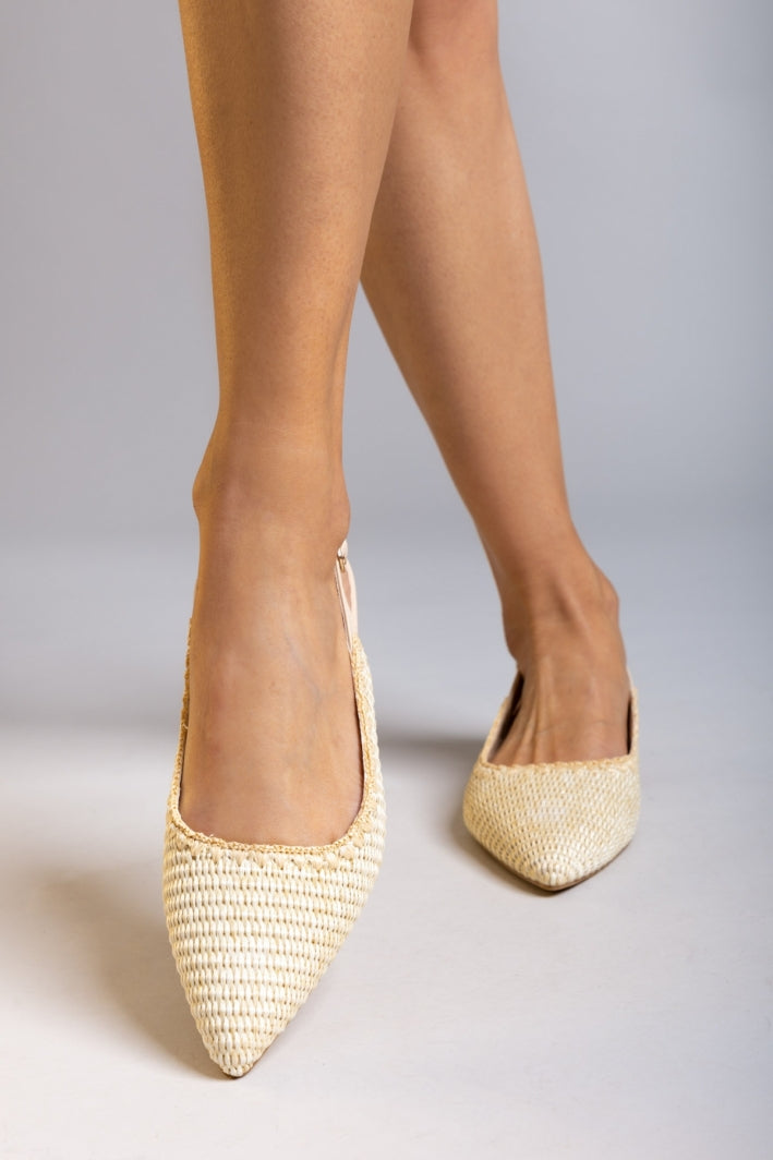 Ballerine - plate - beige