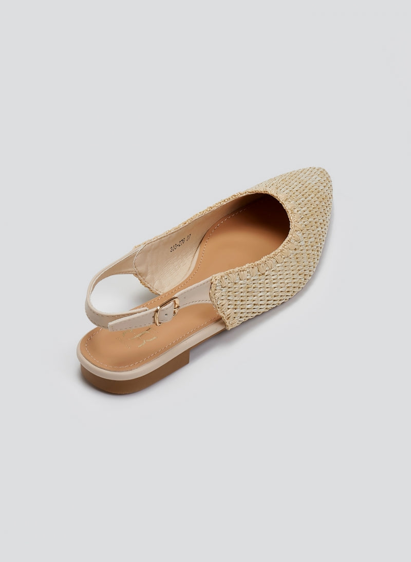 Ballerine - plate - beige