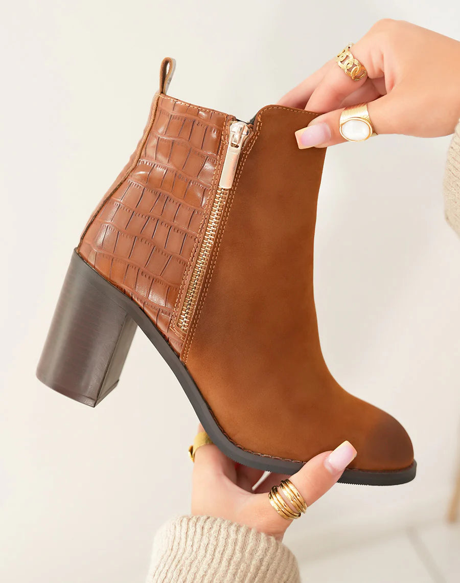 Bottine - Daim - Marron