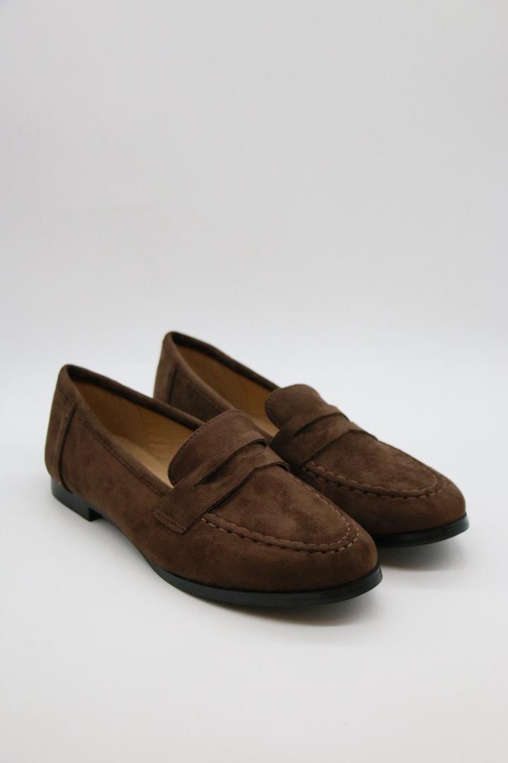 Mocassins en Daim - Marron foncé