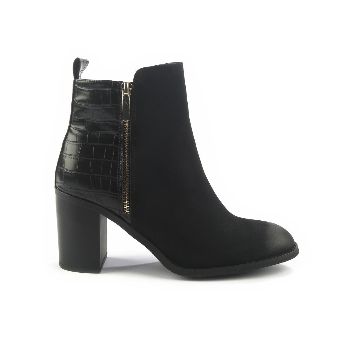 Bottine - Daim - Noir