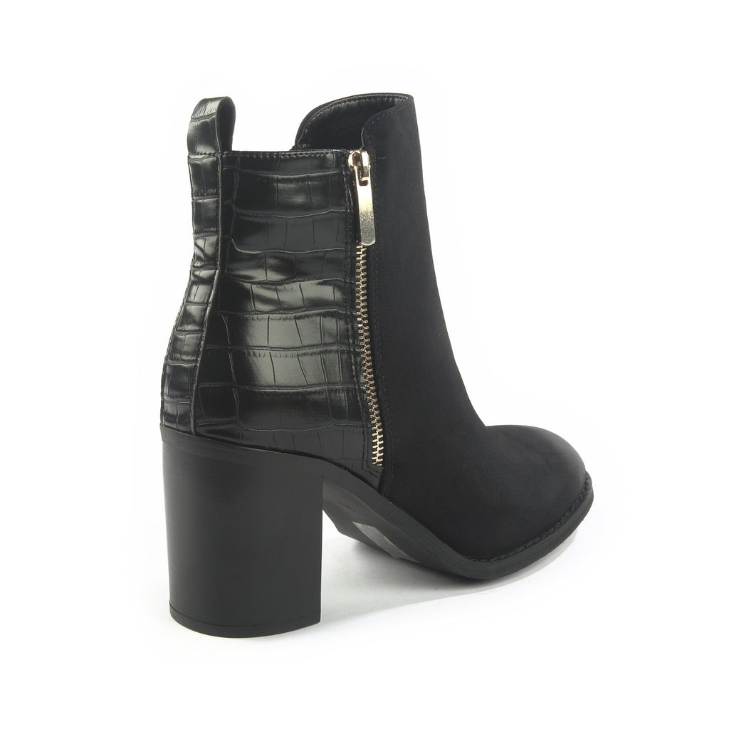 Bottine - Daim - Noir