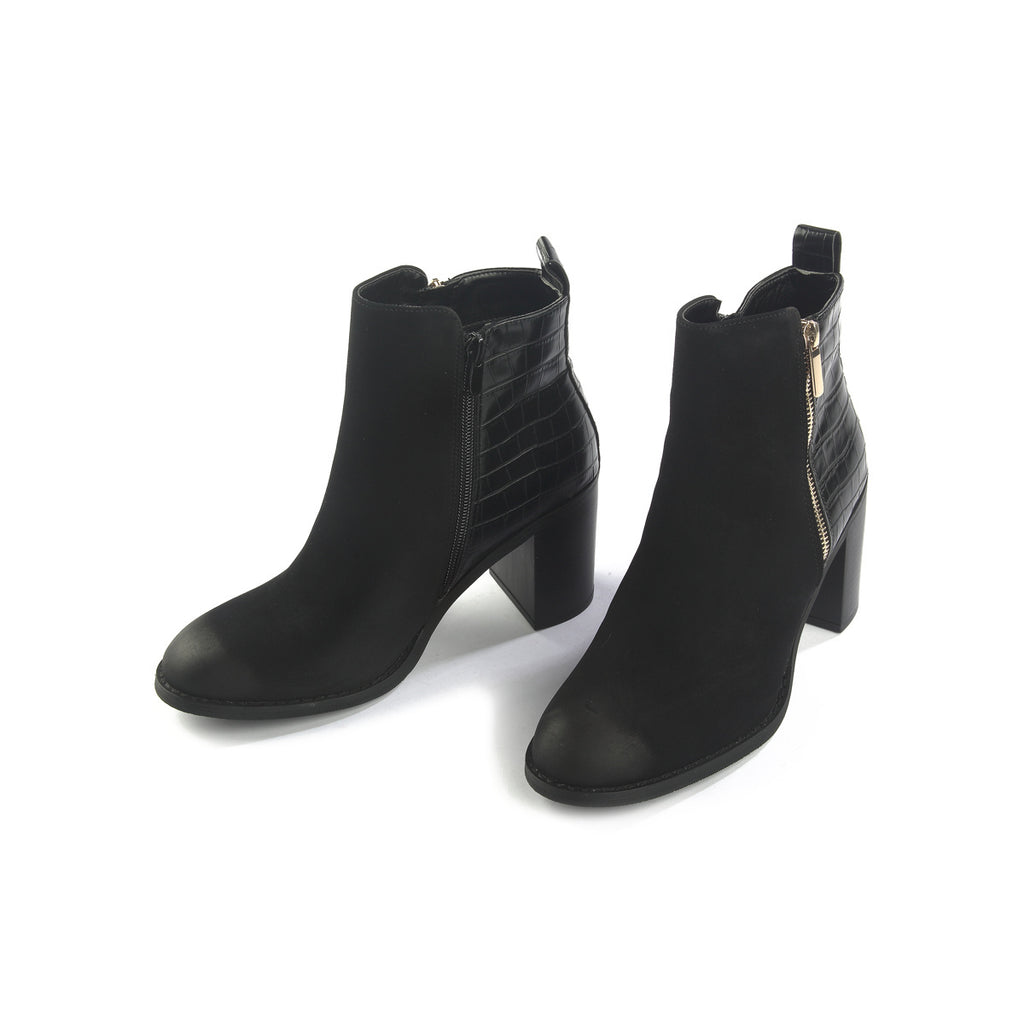 Bottine - Daim - Noir