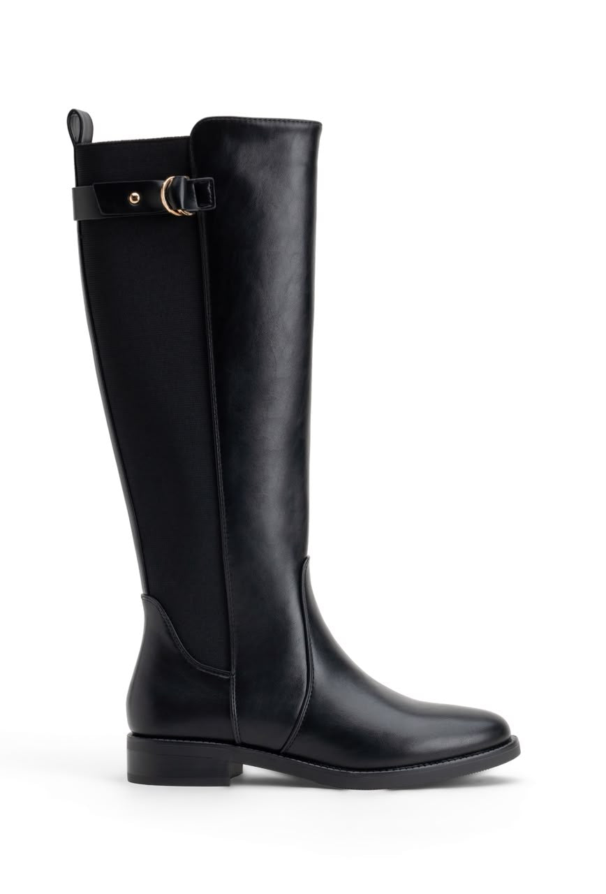 Bottes Cavalières Femme Noires