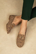Mocassin - Daim - Leopard