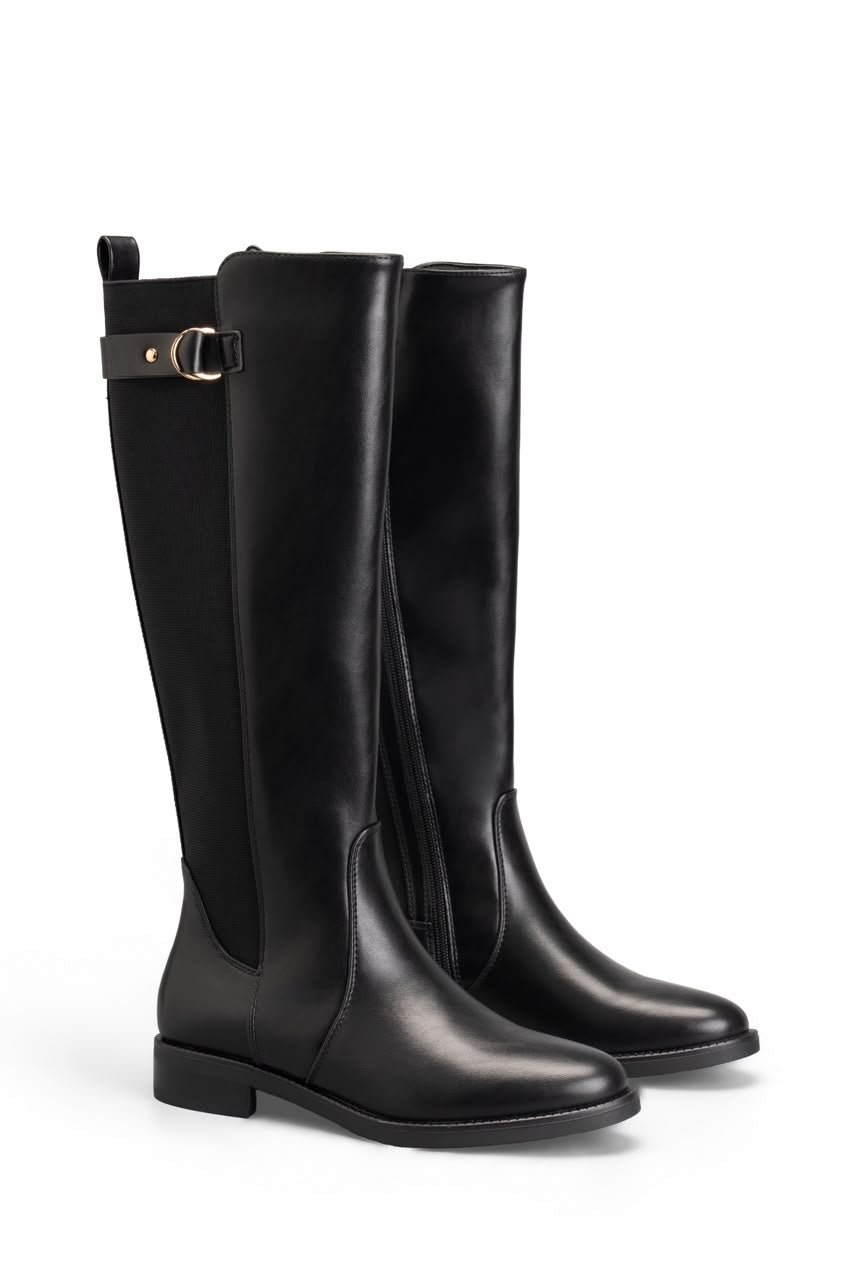 Bottes Cavalières Femme Noires
