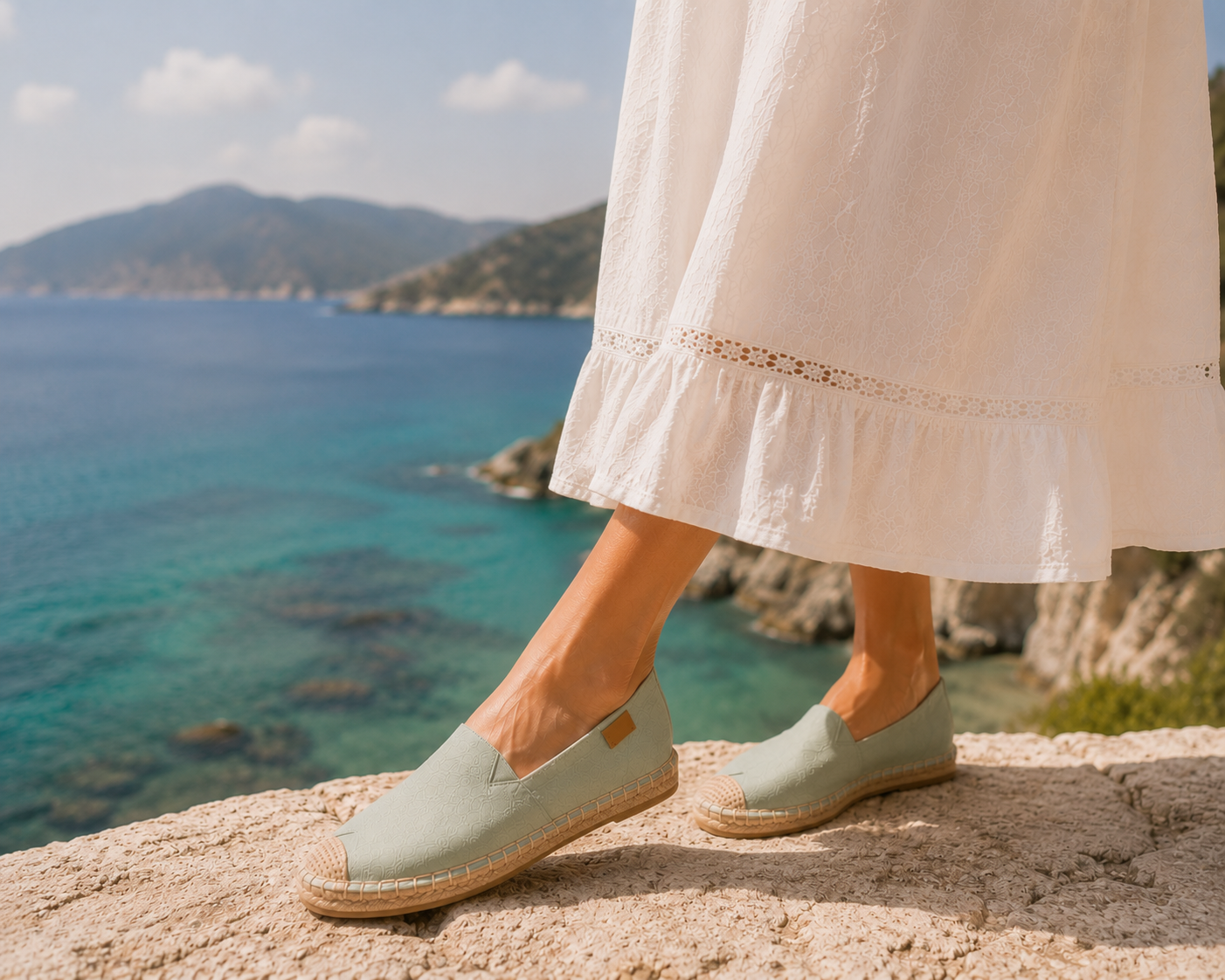 Espadrille- Daim - noir