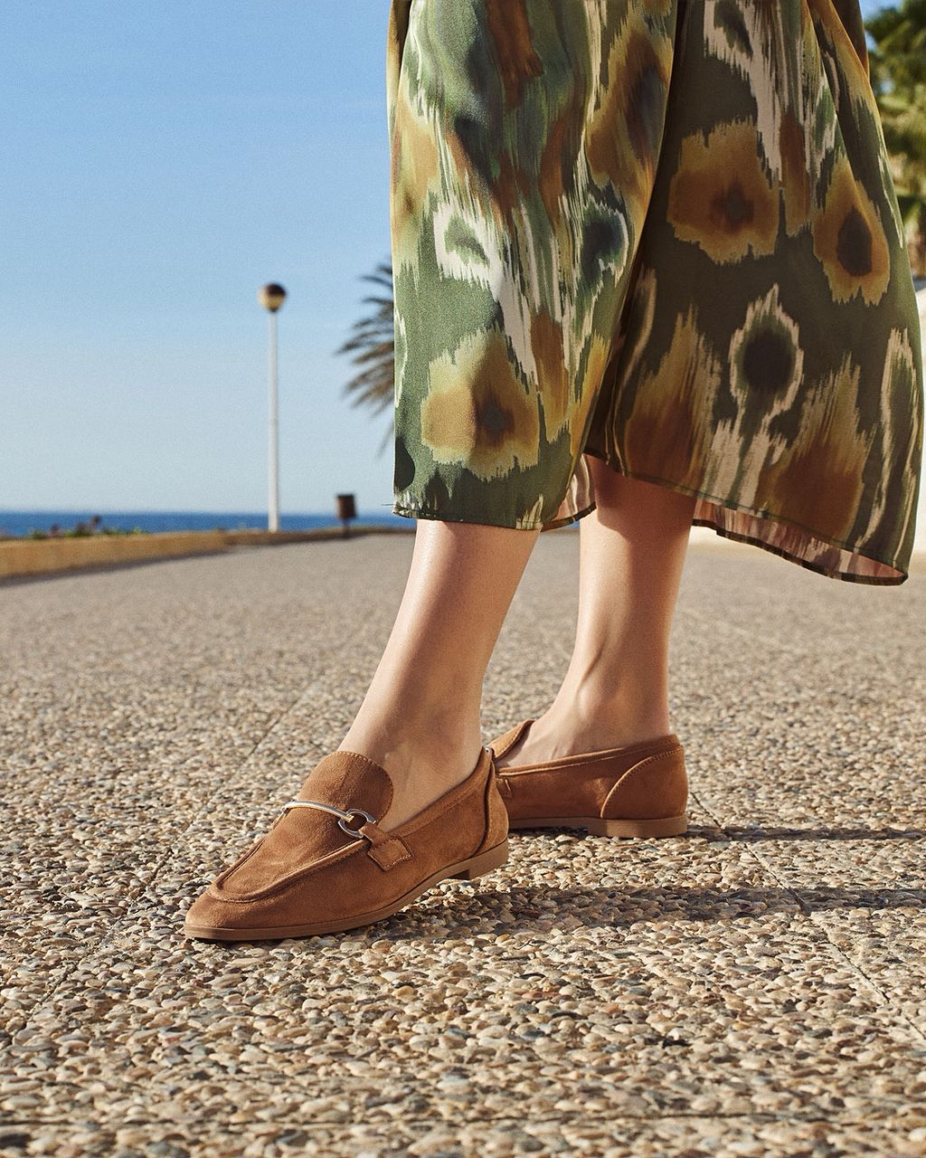 Mocassins en Daim - Camel