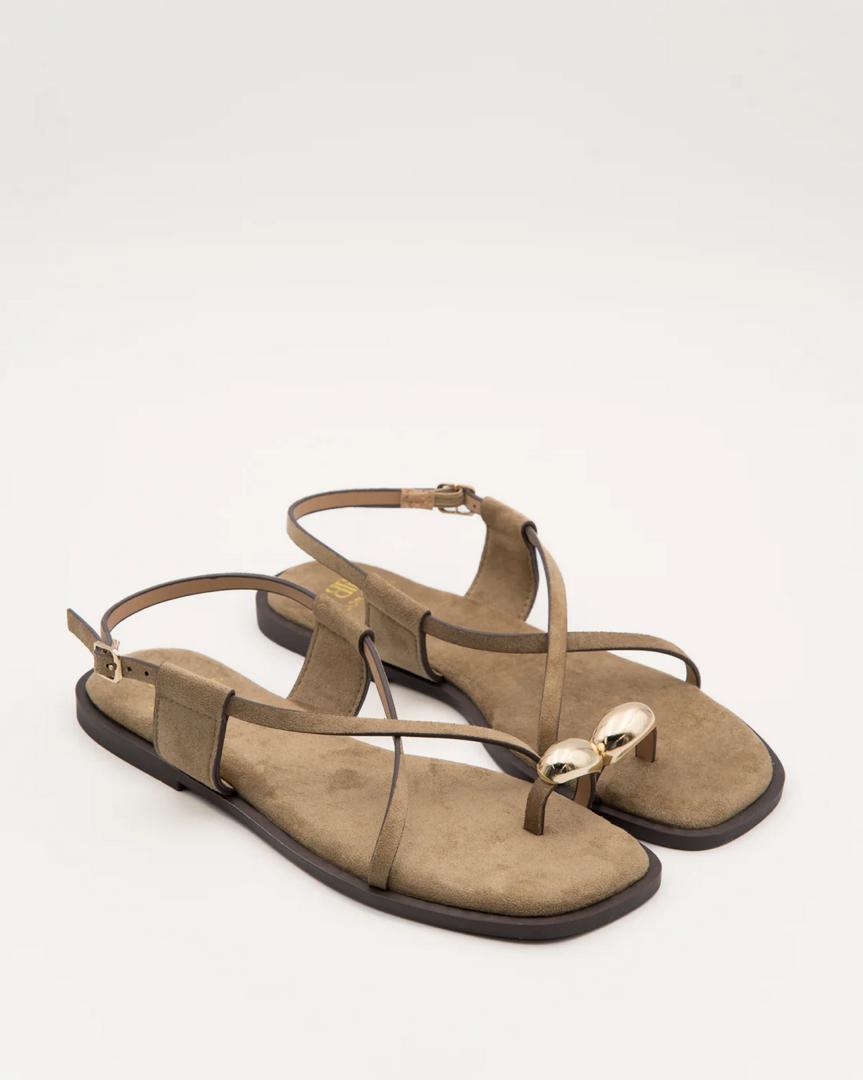 Sandale - Plate - Khaki