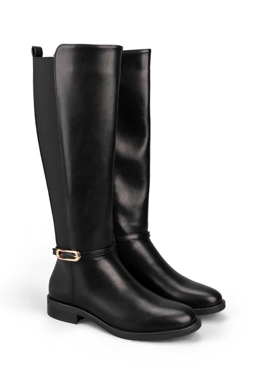Bottes Cavalières Femme - Noires
