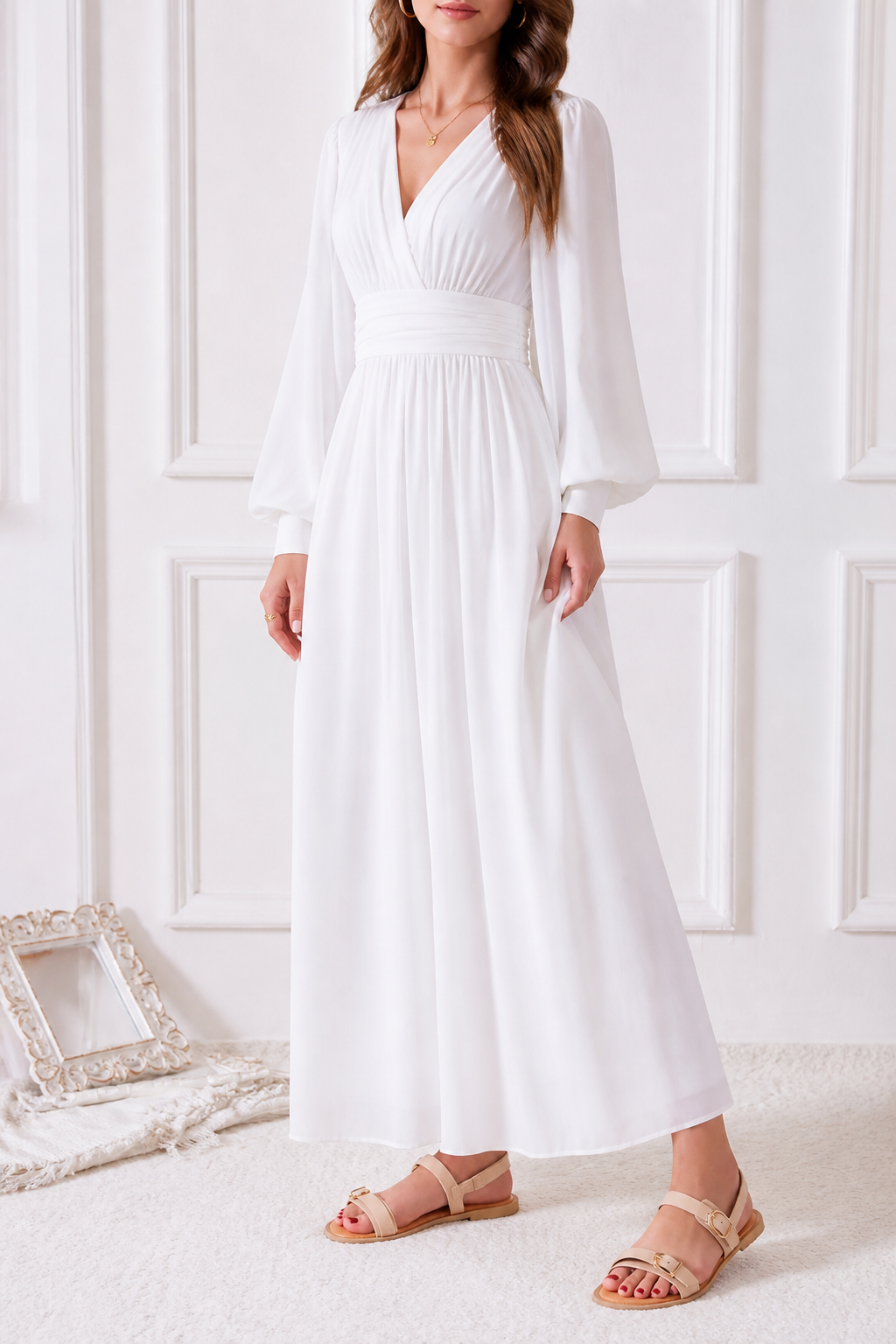 Sandales “Roma” –  Confort & Style Minimaliste - KHAKI