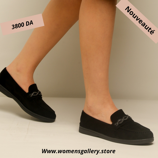 Mocassin en daim