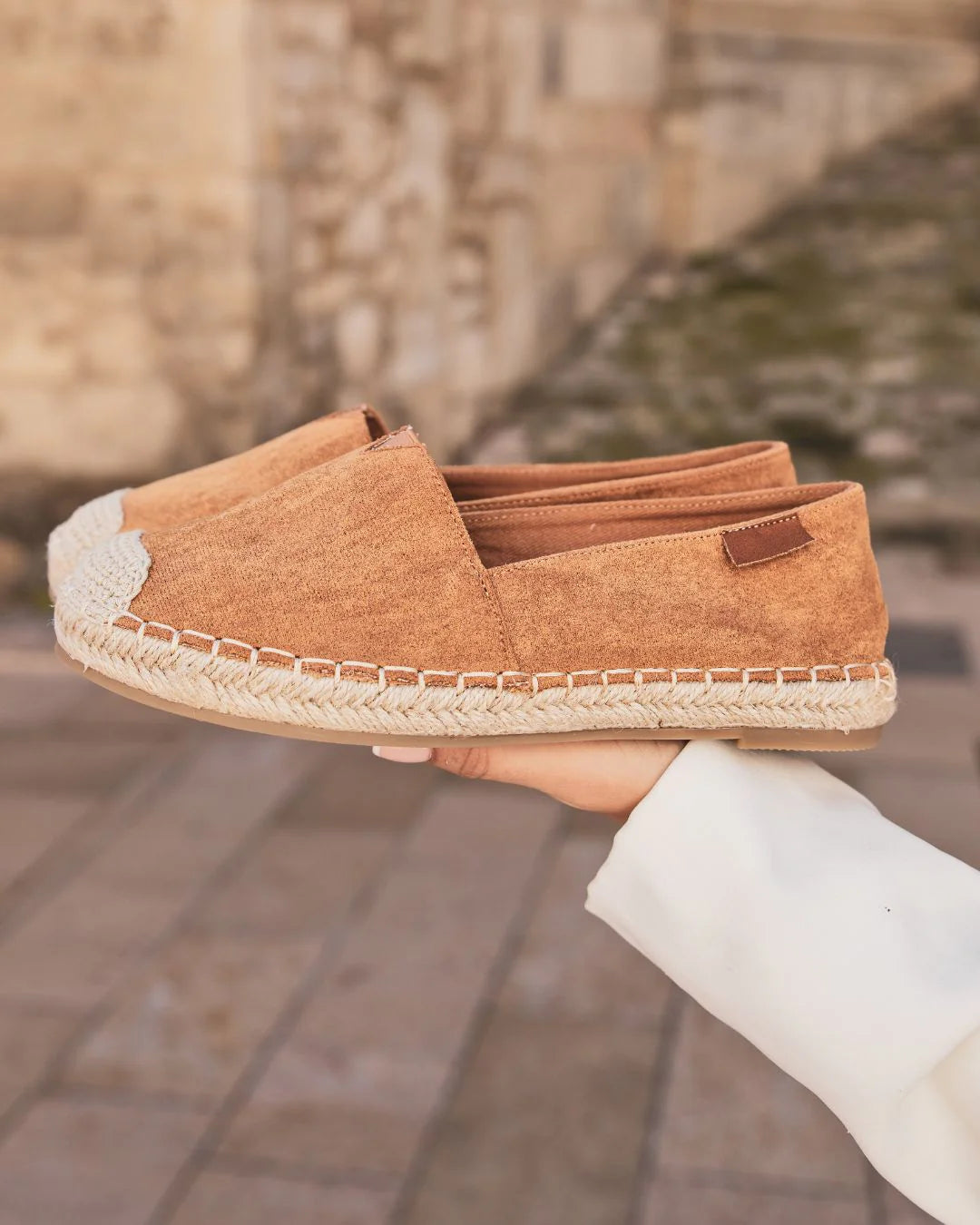 Espadrille - Daim - camel