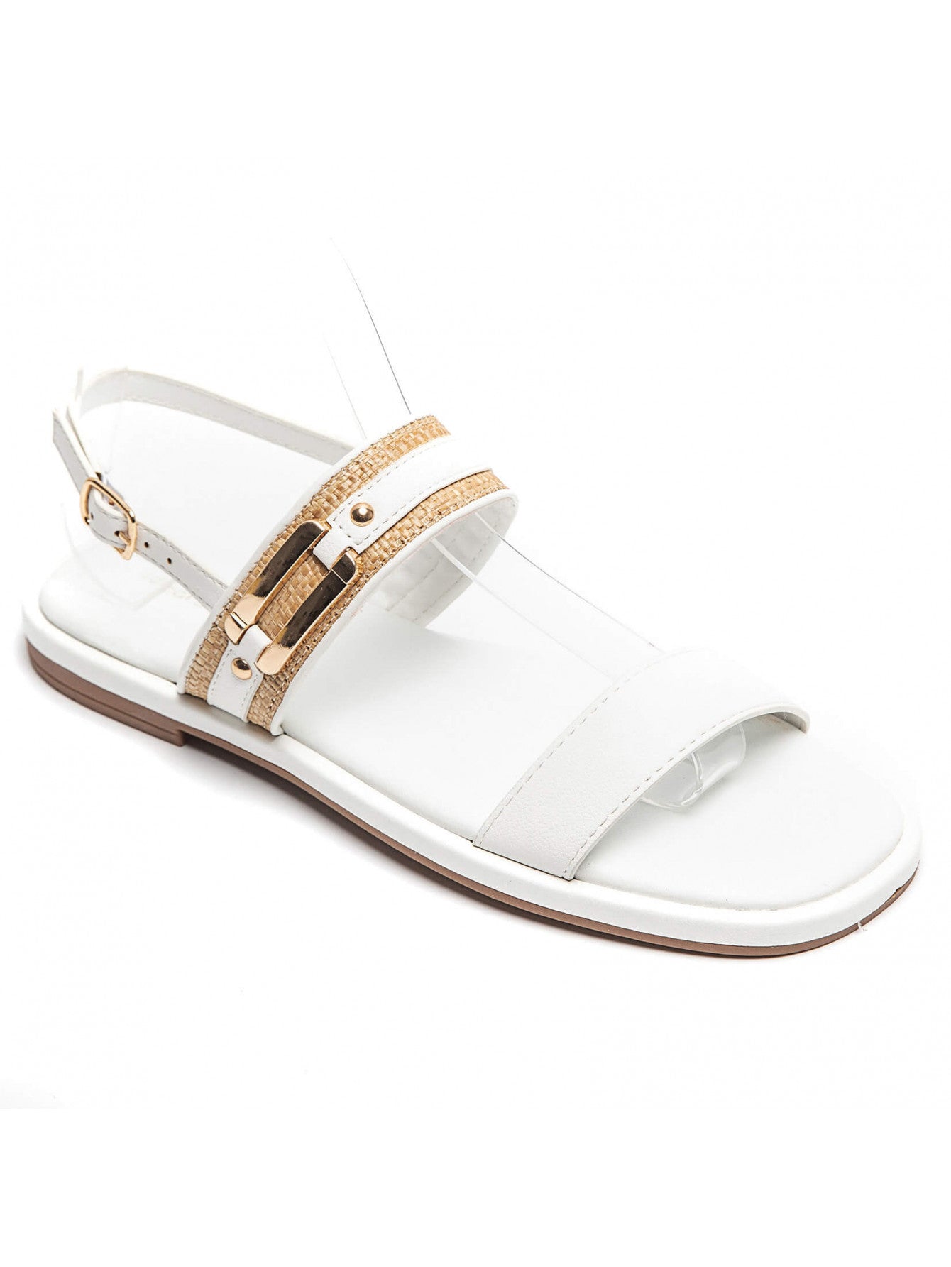 Sandale - Plate - blanc