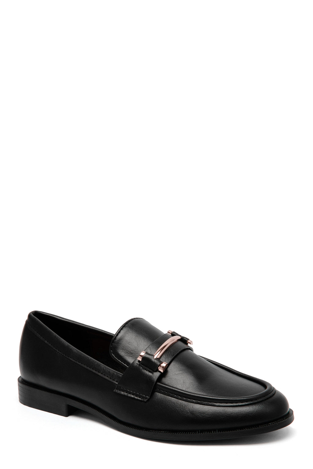 Mocassin - Simili cuir - Noir