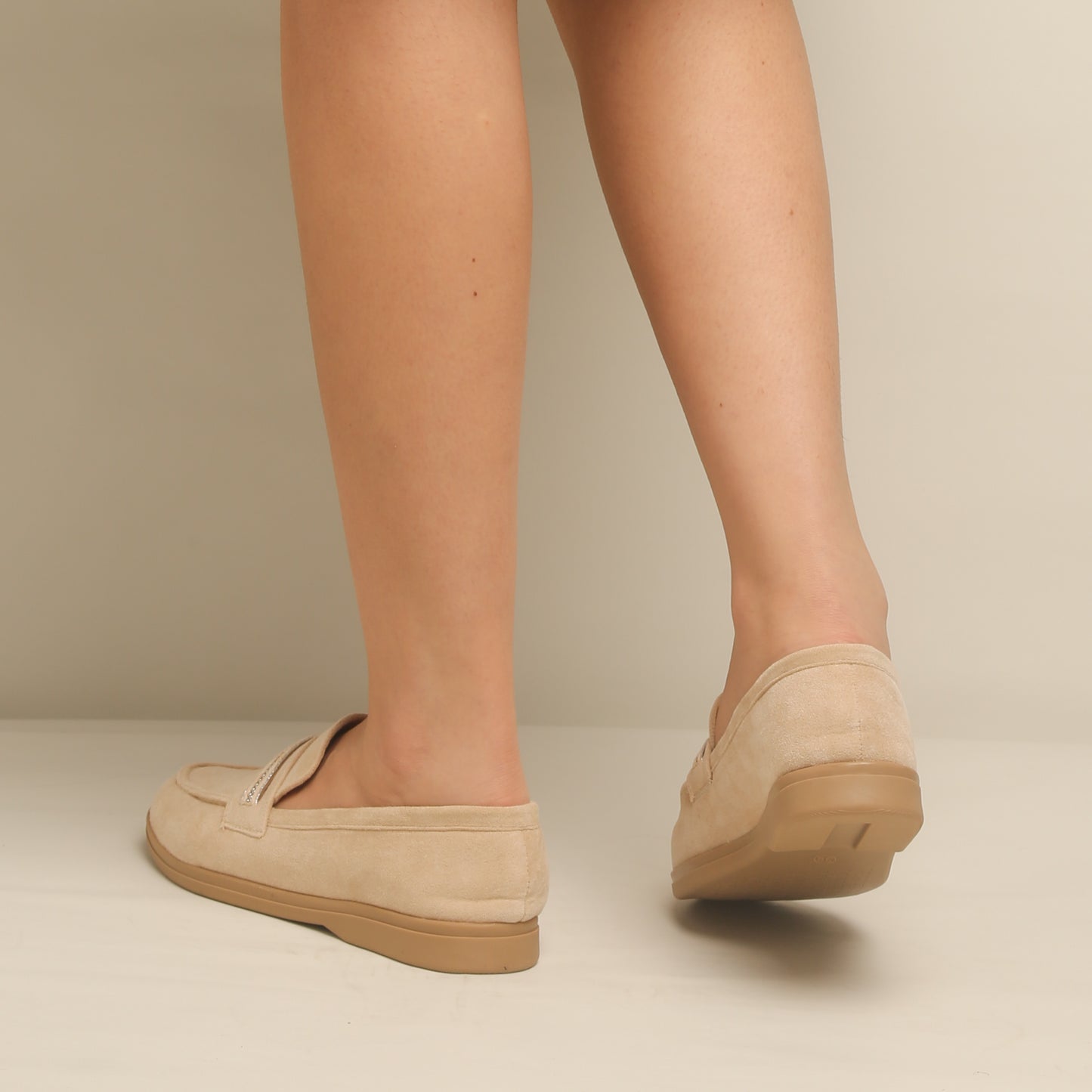 Mocassin en daim