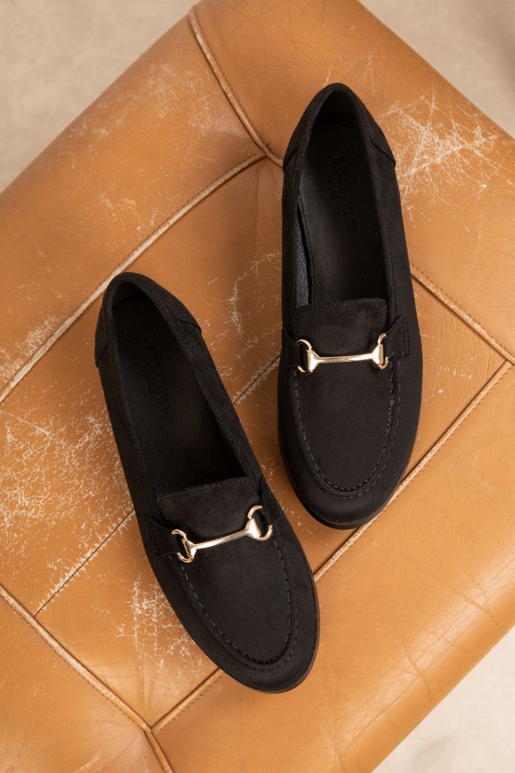 Mocassin - Daim - Noir