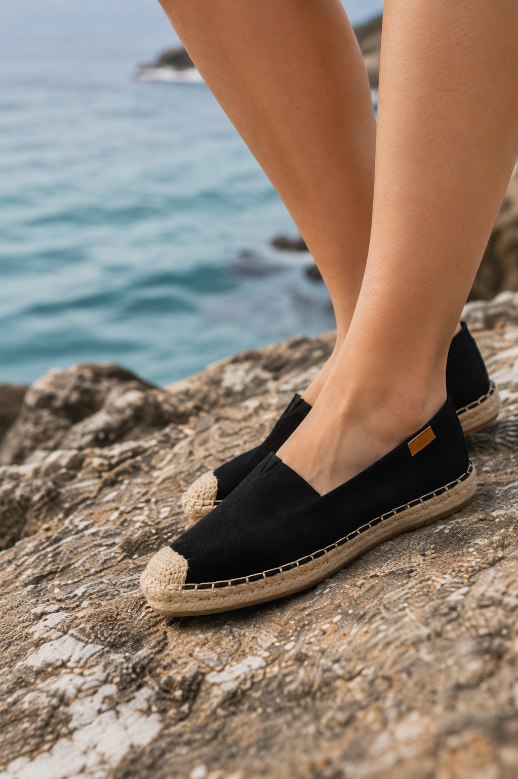 Espadrille -Daim - vert
