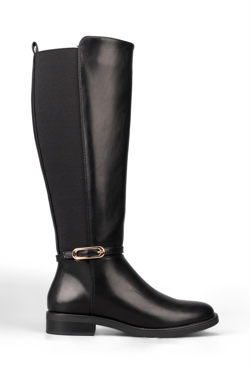 Bottes Cavalières Femme - Noires